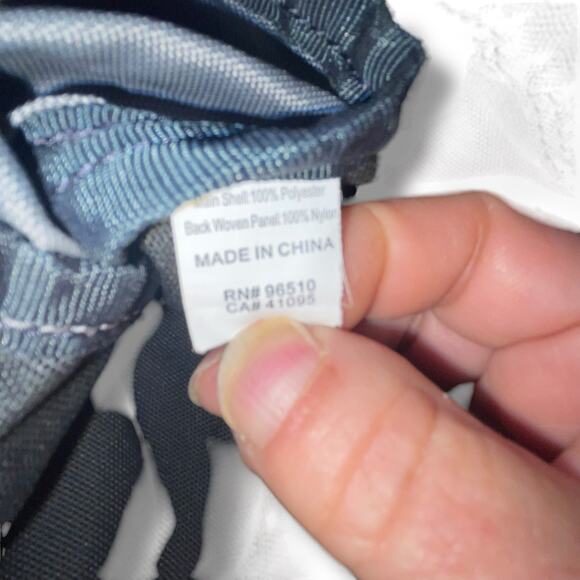 Under Armour UA Drawstring Sackpack Cinch Bag Black Gym Hike Backpack Pocket - Picture 10 of 12